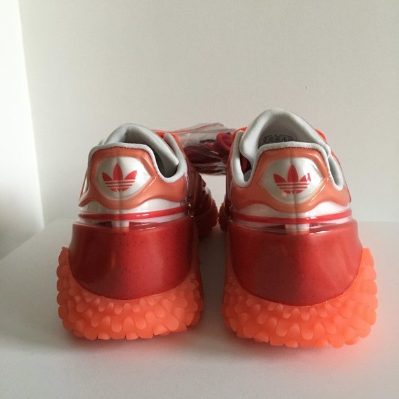 Adidas x Craig Green red orange luxury designer sneakers shoes - Picture 6 of 14